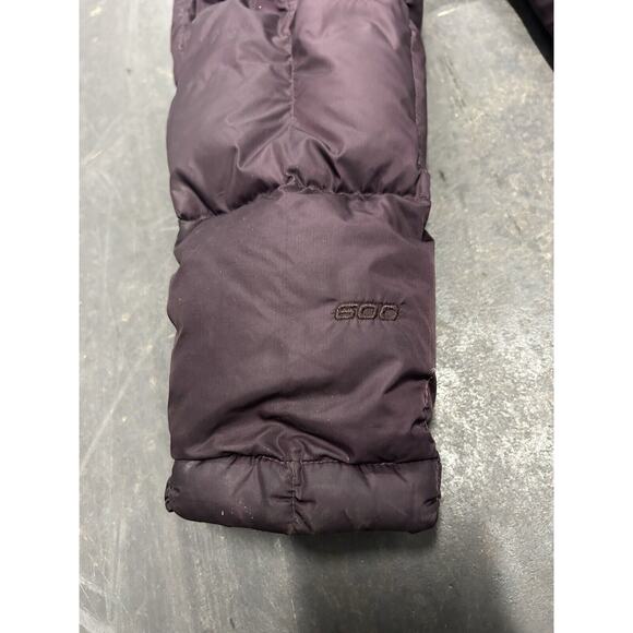 The North Face 600 Goose Down Parka Jacket Long Purple Women’s Size Medium - Picture 4 of 14